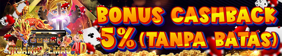 Bonus Cashback 5% Pisang Emas